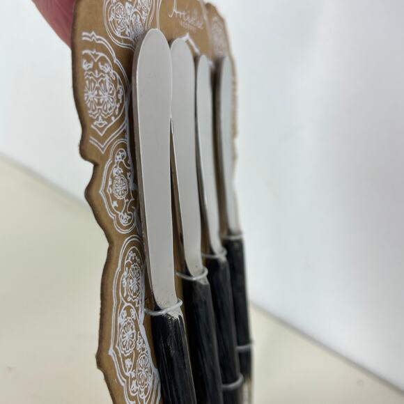 Artistic Accents Hand Crafted Twig Branch Cheese Spreader Butter Knifes Set of 4 - Picture 4 of 5
